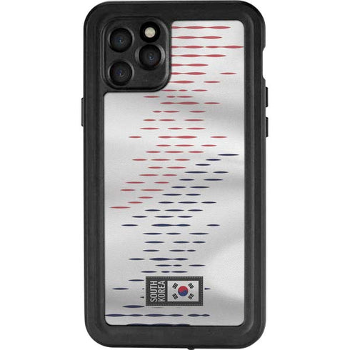 South Korea Soccer Flag iPhone 11 Pro Waterproof Case